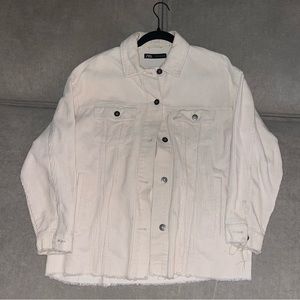 Zara Cream Shacket